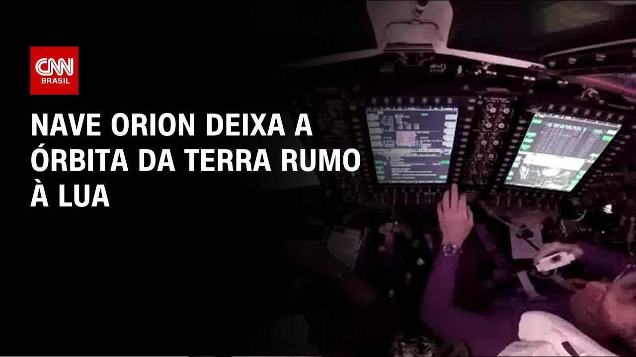Artemis II: Nave deixa &oacute;rbita da Terra rumo &agrave; Lua; veja | CNN PRIME TIME