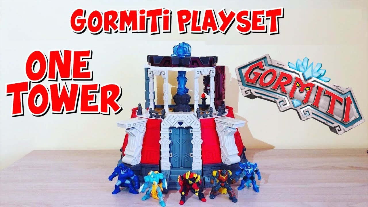 GORMITI PLAYSET - ONE TOWER/TORRE degli ELEMENTI! + PERSONAGGI della SECONDA SERIE! Giochi Preziosi