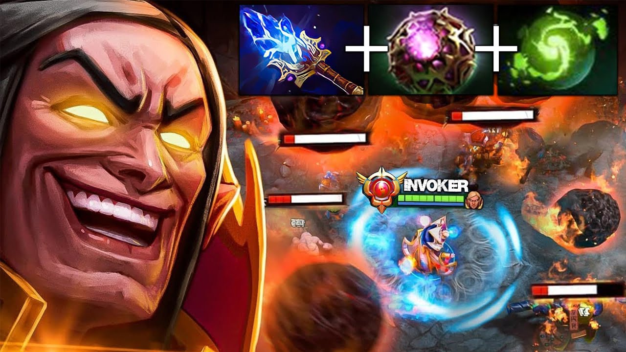 30 тир ИНВОКЕРА 🔥 Протащил Коллапса? Сильнейший кастер Доты! Invoker Dota 2