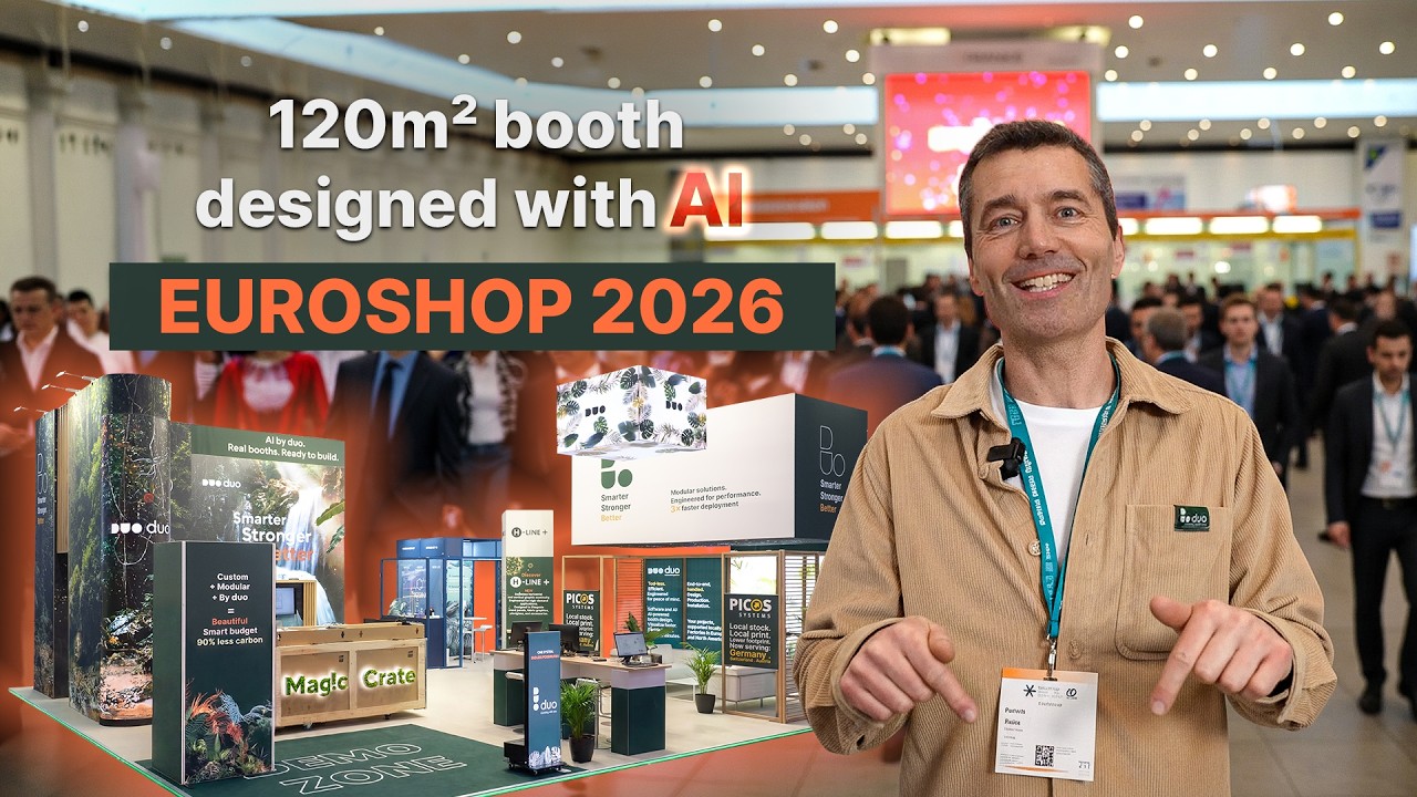 If you're into booth trends, watch it ! - EuroShop 2026