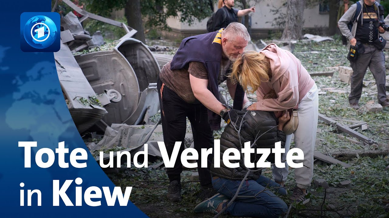 Krieg gegen die Ukraine: Mindestens 14 Tote bei russischem Luftangriff auf Kiew