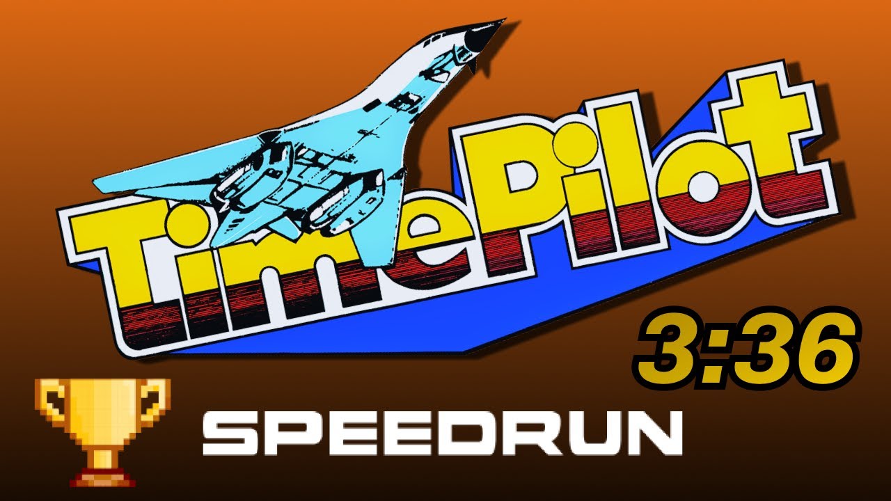 Time Pilot (Arcade 1 Loop) World Record 3:36