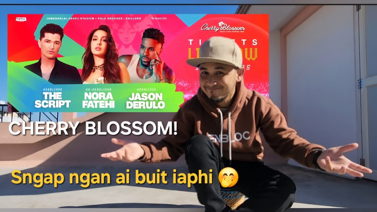 Ki bym ioh leit Cherry Blossom phin leh kumno? Sngap haduh bakut 😁