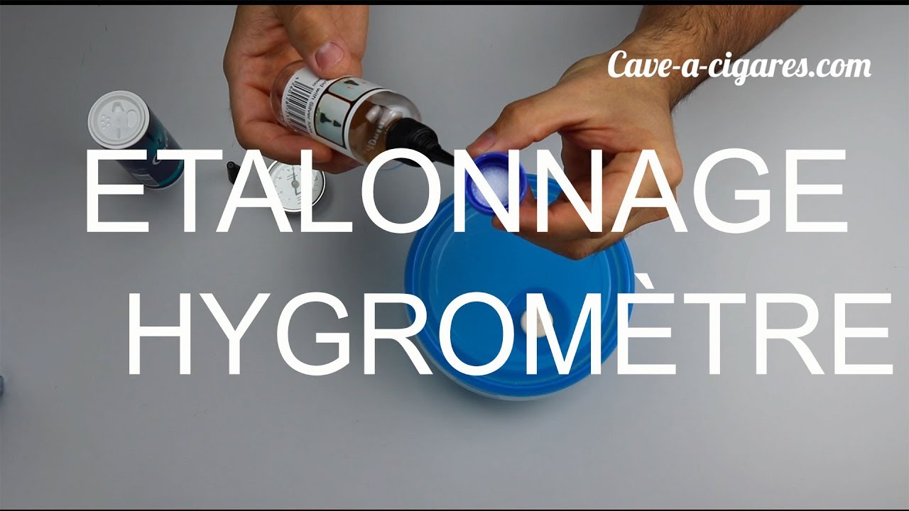 &Eacute;talonnage d'un hygrom&egrave;tre : 3 m&eacute;thodes