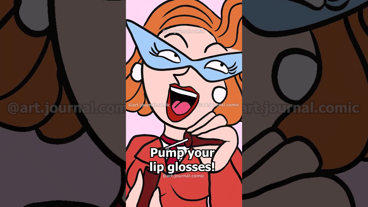 POV: doing your makeup on the school bus be like