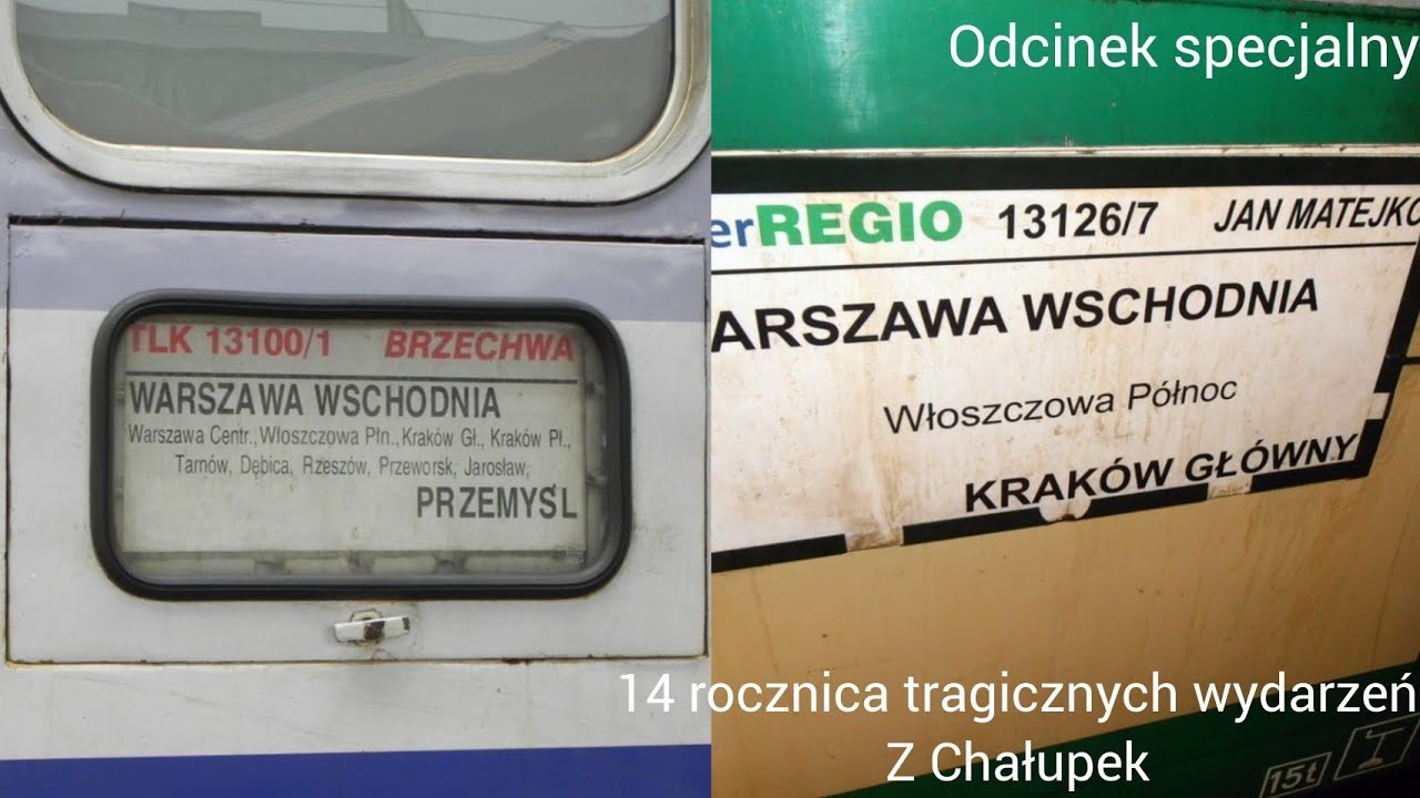 14 rocznica katastrofy Kolejowej pod Szczekocinami. Odcinek specjalny