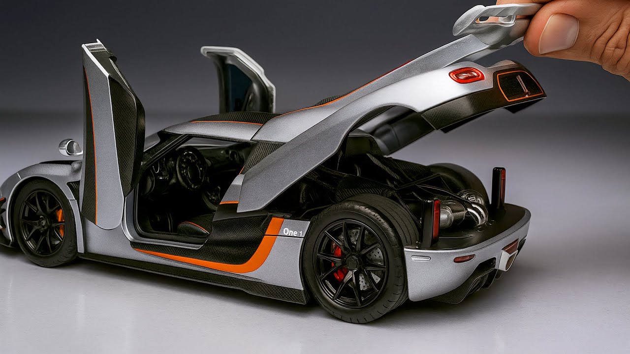 Unboxing of Koenigsegg One:1 Agera R 1:24 Scale Diecast Model Car