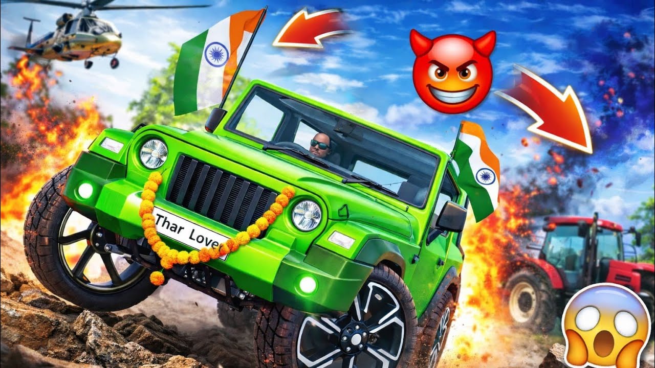 Modified Mahindra Thar Car Games: Indian Cars (Gadi Wala Game) - Car Game Android Gameplay 2026
