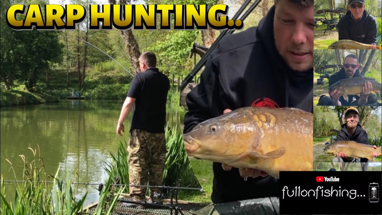 On the hunt for CARP again at POLLAWYN Pleasure Lake, WHITE ACRES NEWQUAY UK Angling 2021 Fishing