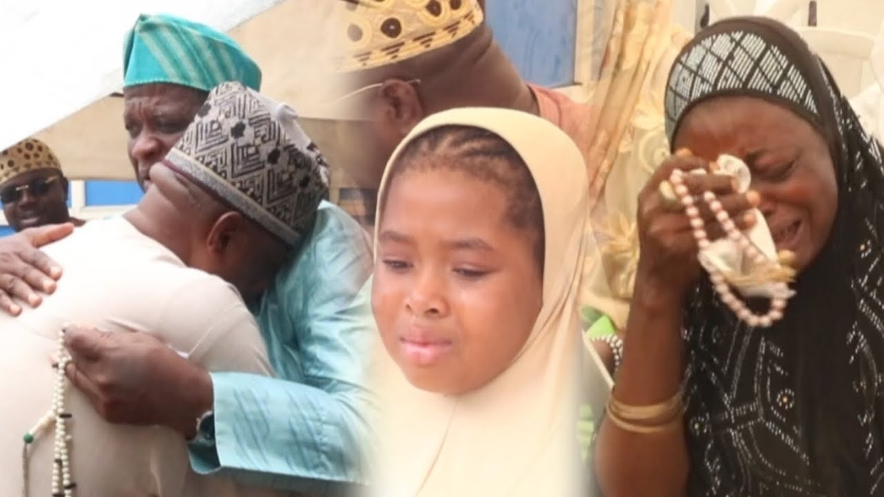 Moment Rukayat Gawat Husband Consoles Alfulani As He ßurst Into Tēars At Rukayat Gawat Fidau Prayer