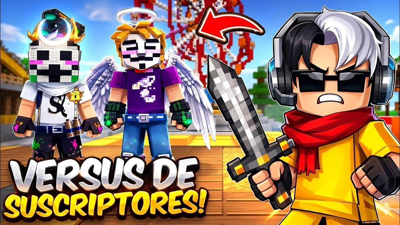 Pvp De SUSCRIPTOR 😱El nivel de mis subs me dejó SIN PALABRAS Blockman Go BedWars 