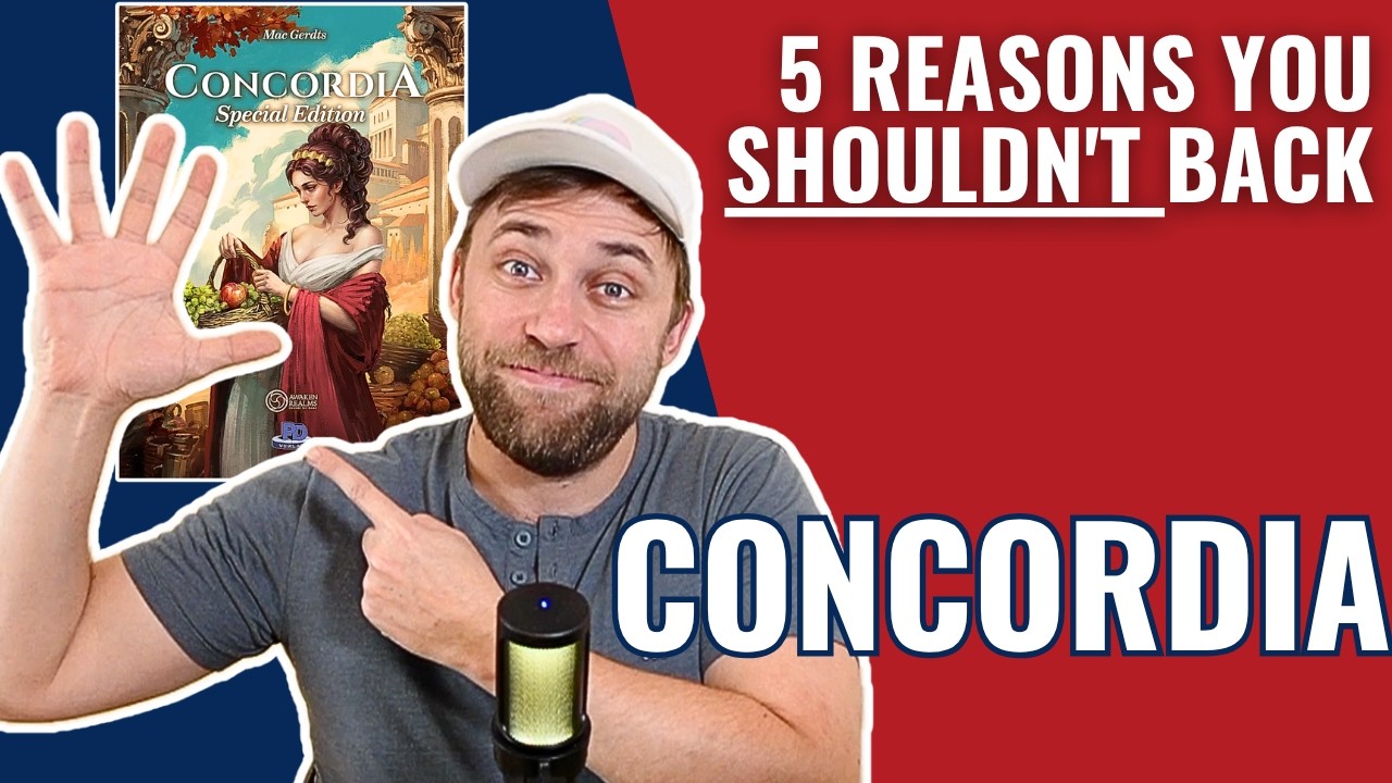 5 причин, почему вам НЕ СЛЕДУЕТ поддерживать Concordia Special Edition