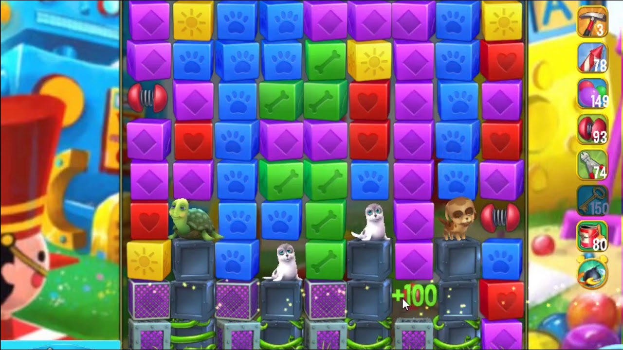 Pet Rescue Saga Level 2997 - NO BOOSTERS | SKILLGAMING ✔️