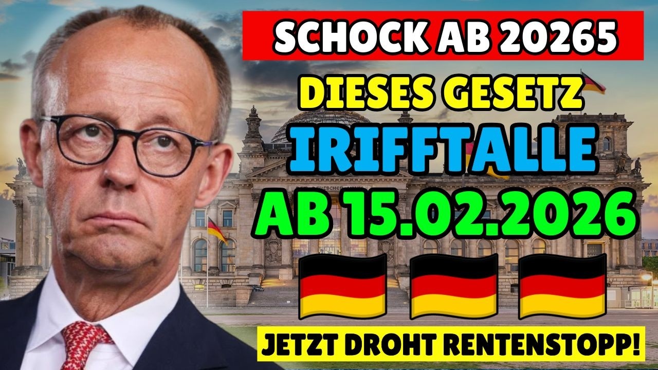 💥 Gesetzliche Rente ab 15. Februar 2026 – Aktueller Stand der Gesetzeslage