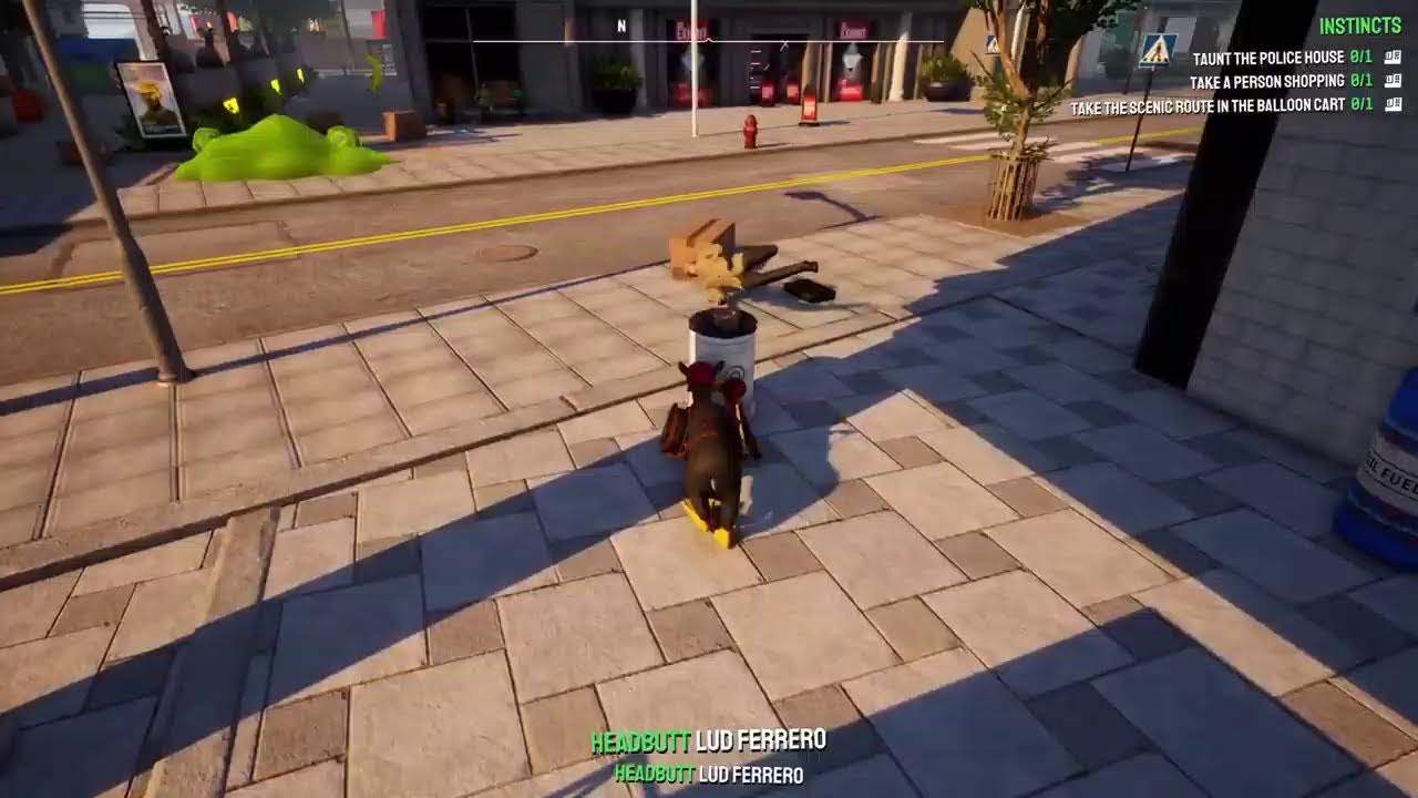 Playing Goat Simulator 3
