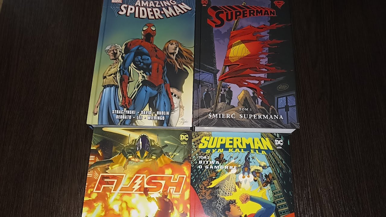 Unboxing komiksów DC i Marvela - sierpień, wrzesień 2024 roku