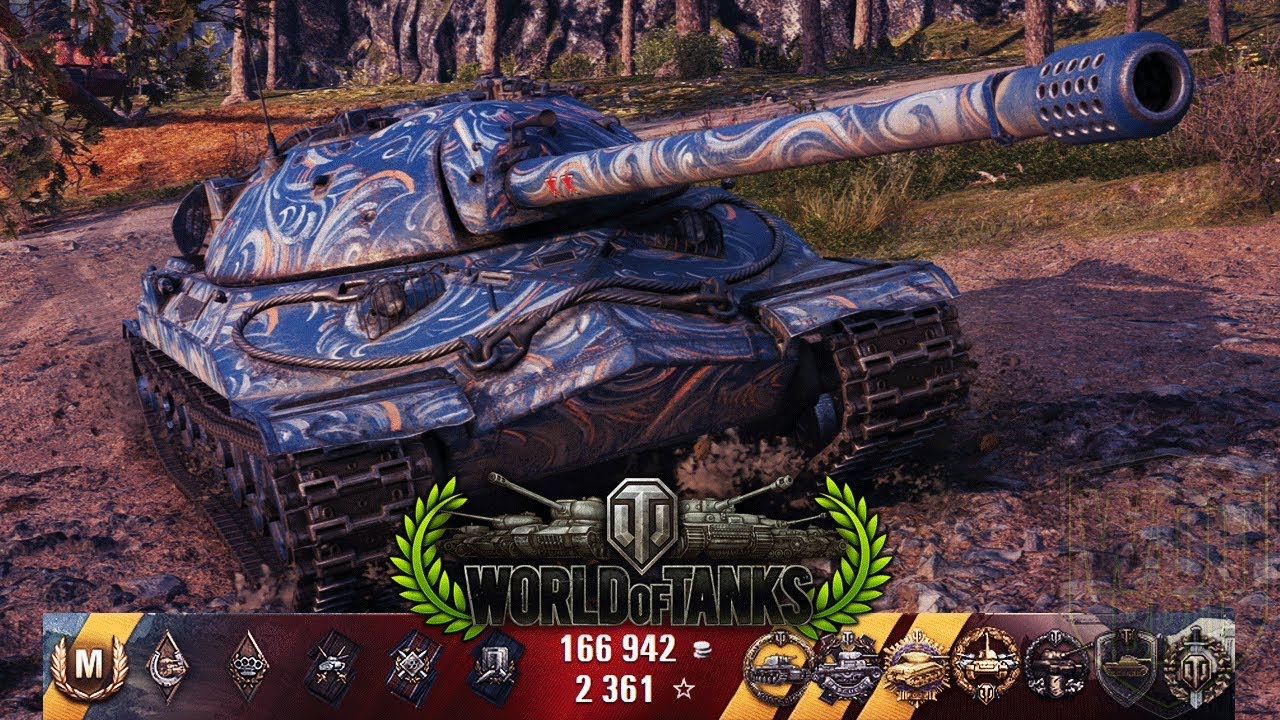 World of Tanks IS-7 - 1vs5 - 11 Kills - 9.8k Damage [Gameplay|HD]