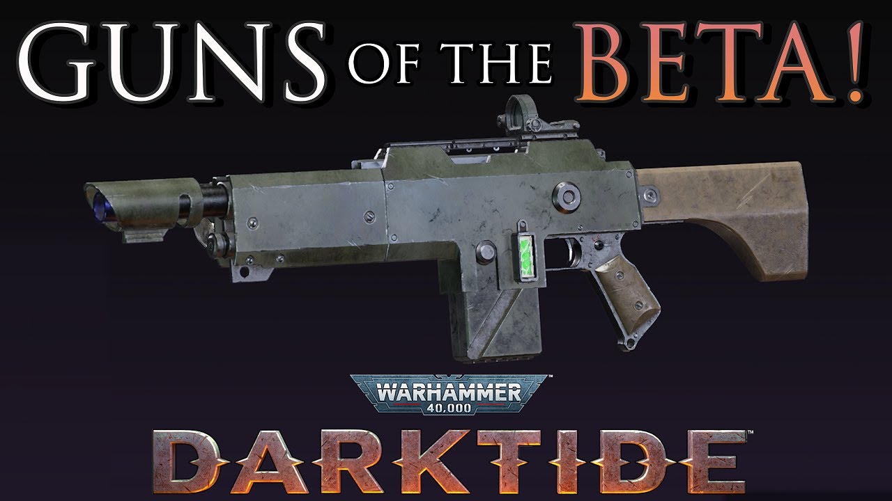 All the GUNS in the Darktide Beta! - (October Beta)
