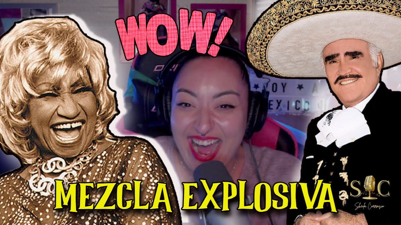 CELIA CRUZ Y VICENTE FERNANDEZ😲ESE FINAL...NO ME LO ESPERABA😲cantante ESPAÑOLA REACTION & ANALYSIS
