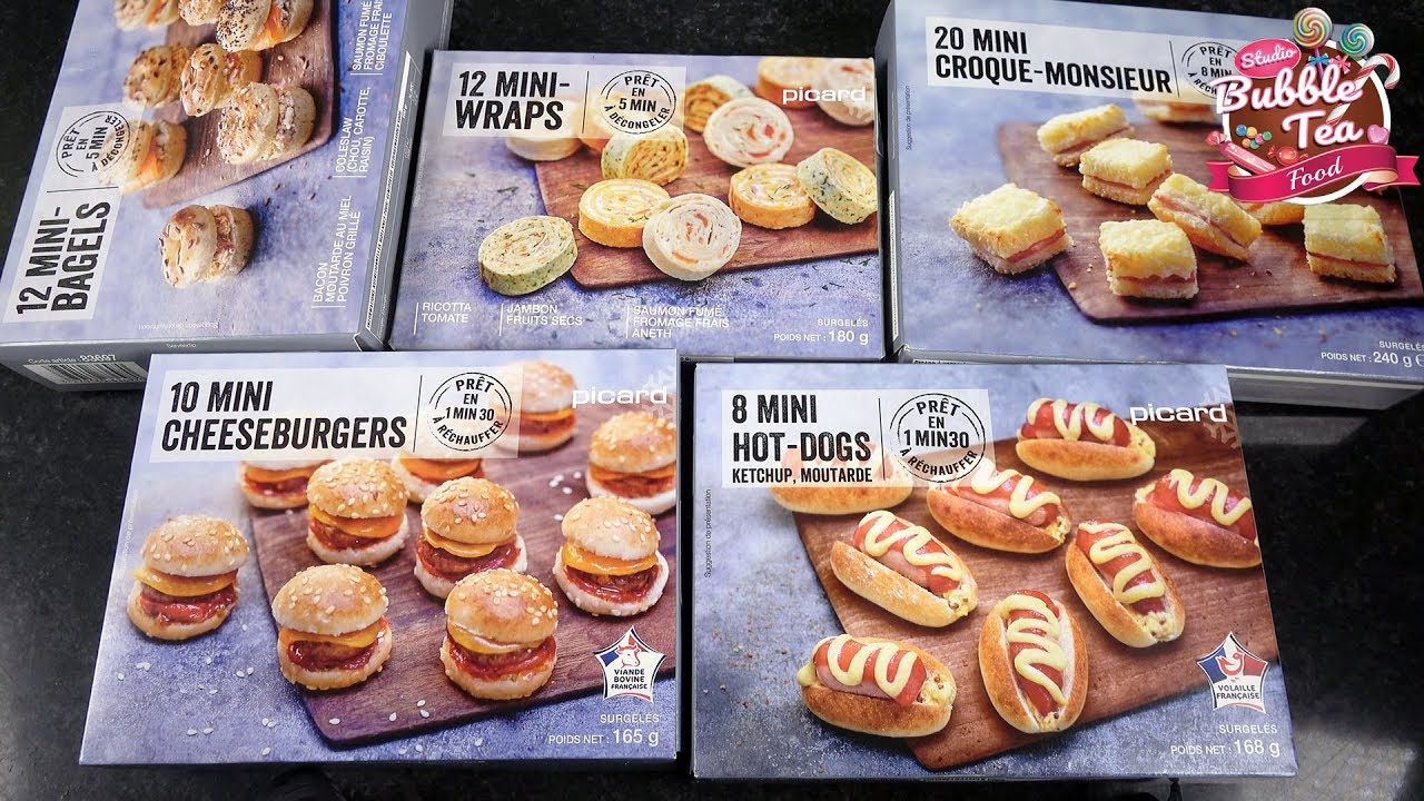 [FAST FOOD] MINI MACHINS TRUCS PICARD :) - Studio Bubble Tea Food