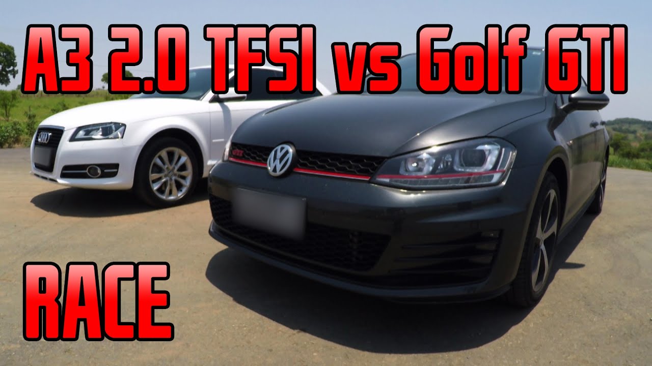 VW Golf GTI Mk7 vs Audi A3 Sport 2.0 TFSI