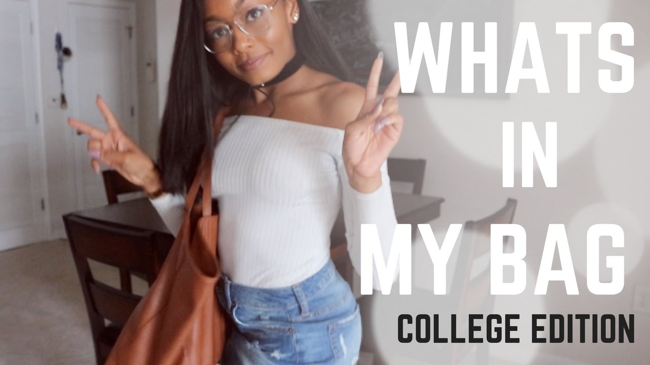 WHATS IN MY BAG: COLLEGE EDITION FT. LAVISH RUBY