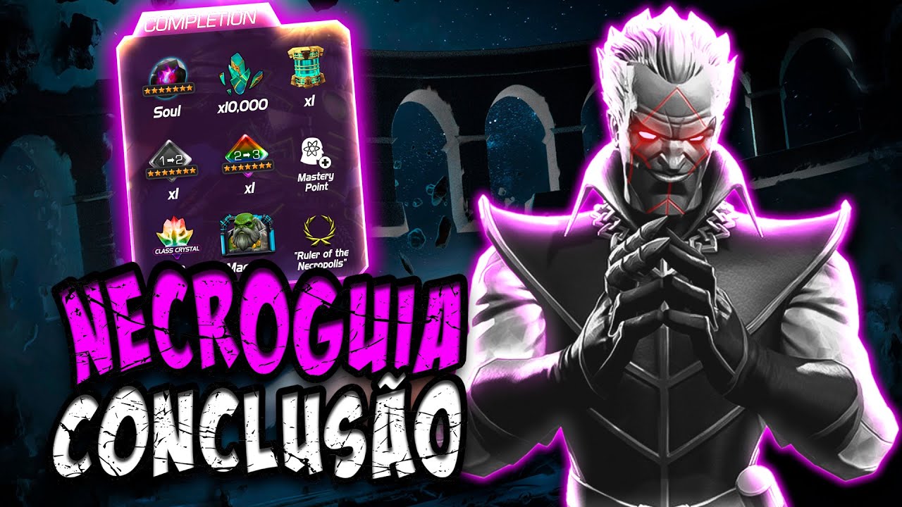 GUIA NECROPOLIS (Conclusão) LINHA 1 - TITANIA || Marvel Torneio de Campeões