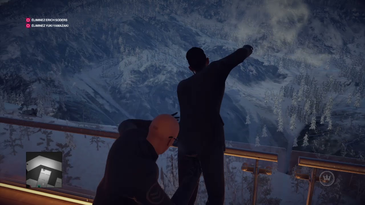 Hitman 3 - Hokkaido - Situs inversus - En fumée