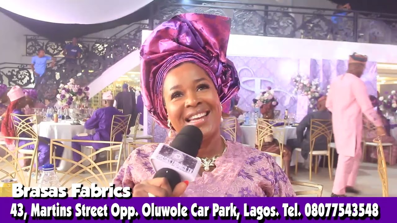 Brasas Fabrics at Your Service 24/7 For Any Kind of Aso Ebi in Large Quantity