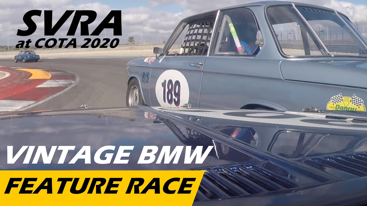 Vintage BMW Racing at Circuit of the Americas 2020 - Feature Race - SVRA COTA Group 8 - B-Sedans