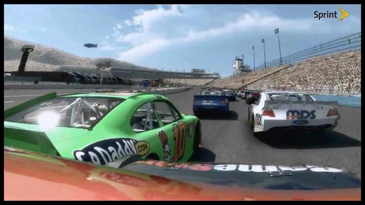 Nascar the Game: Inside Line Crashes #1