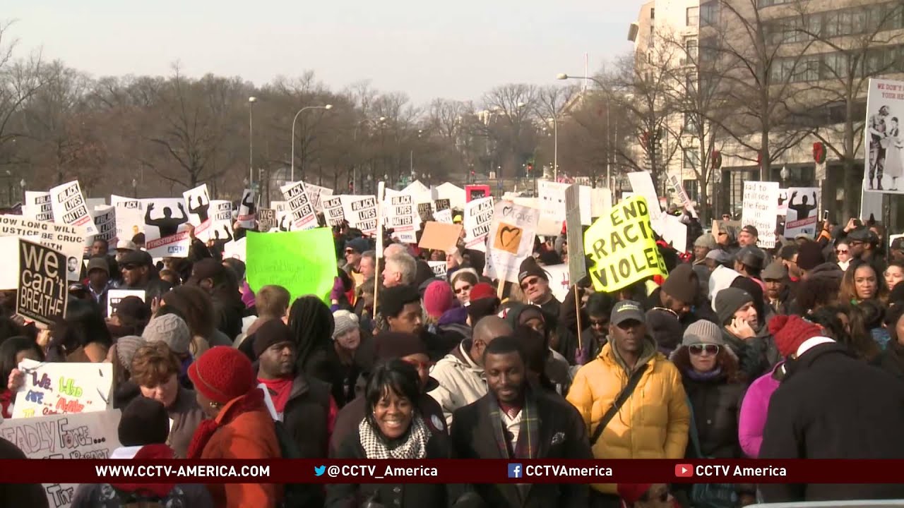 Rally in DC to protest against Police killings