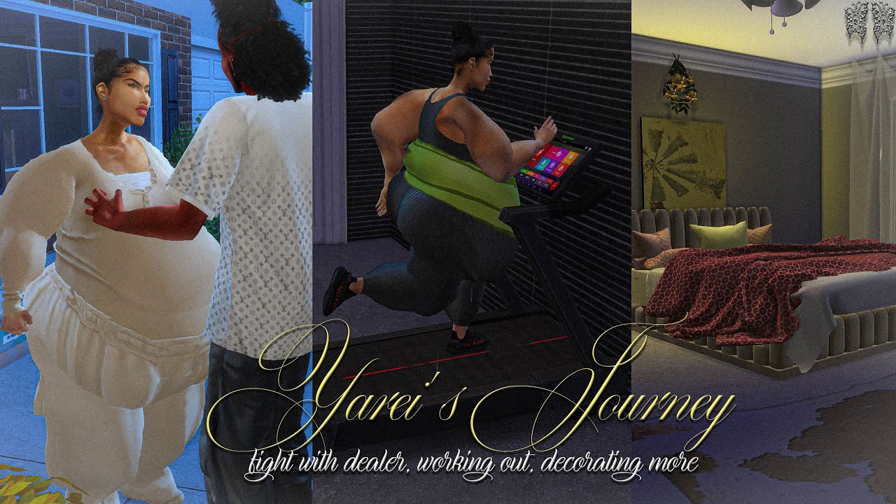 My Sim lost Control…Then turned her life around😳| Let's Play The Sims 4| Yarie’s Journey🌸 #Thesims