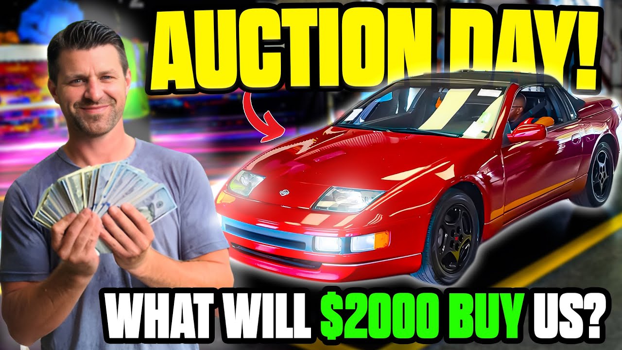 Can we buy a Clean Drive-able car for $2000 at a Dealer Auction ? - Flying Wheels