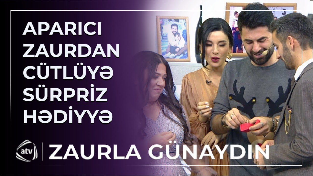 Küsülü gəlin qayınananı barışdırıb, SÜRPRİZ HƏDİYYƏ VERDİ/  Zaurla Günaydın