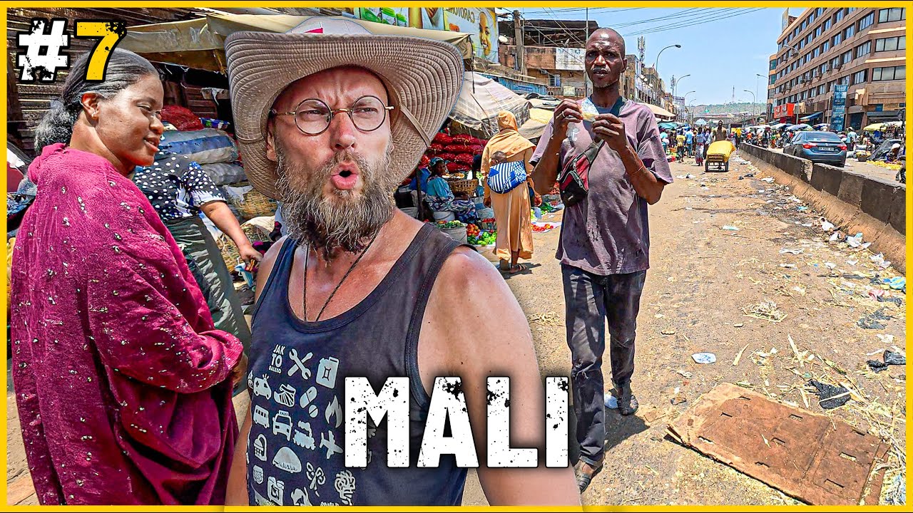 MALI: ⚠️ Mało kto odwiedza stolicę - BOJĄ SIĘ O ŻYCIE! Zabiorą KAMERĘ? Napięta podr&oacute;ż przez Afrykę