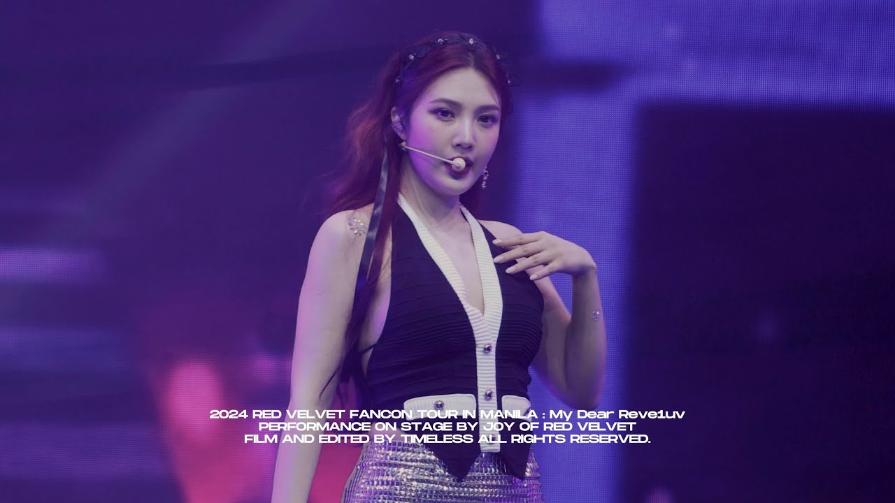[4K] 240914 FANCON TOUR IN MANILA - Knock Knock 조이 직캠