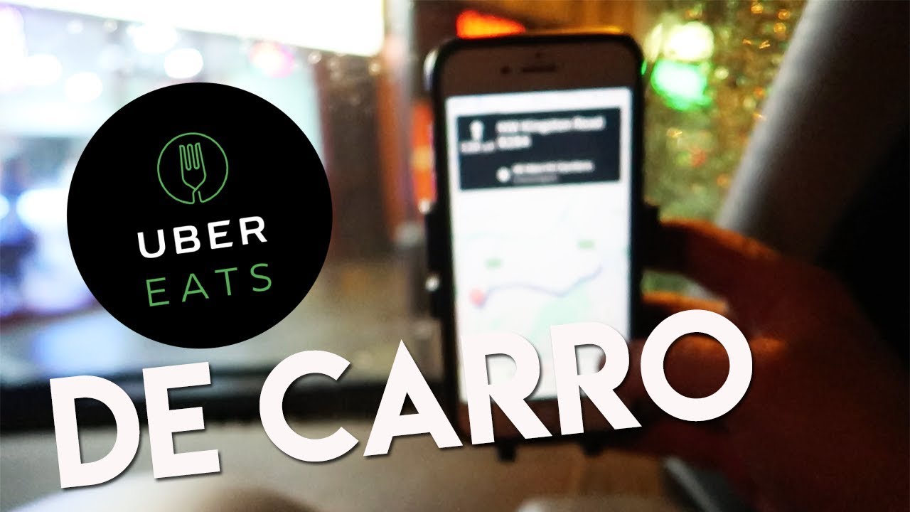 Parte 1 - FAZENDO UberEATS de CARRO em LONDRES | MOTO filmadores UK