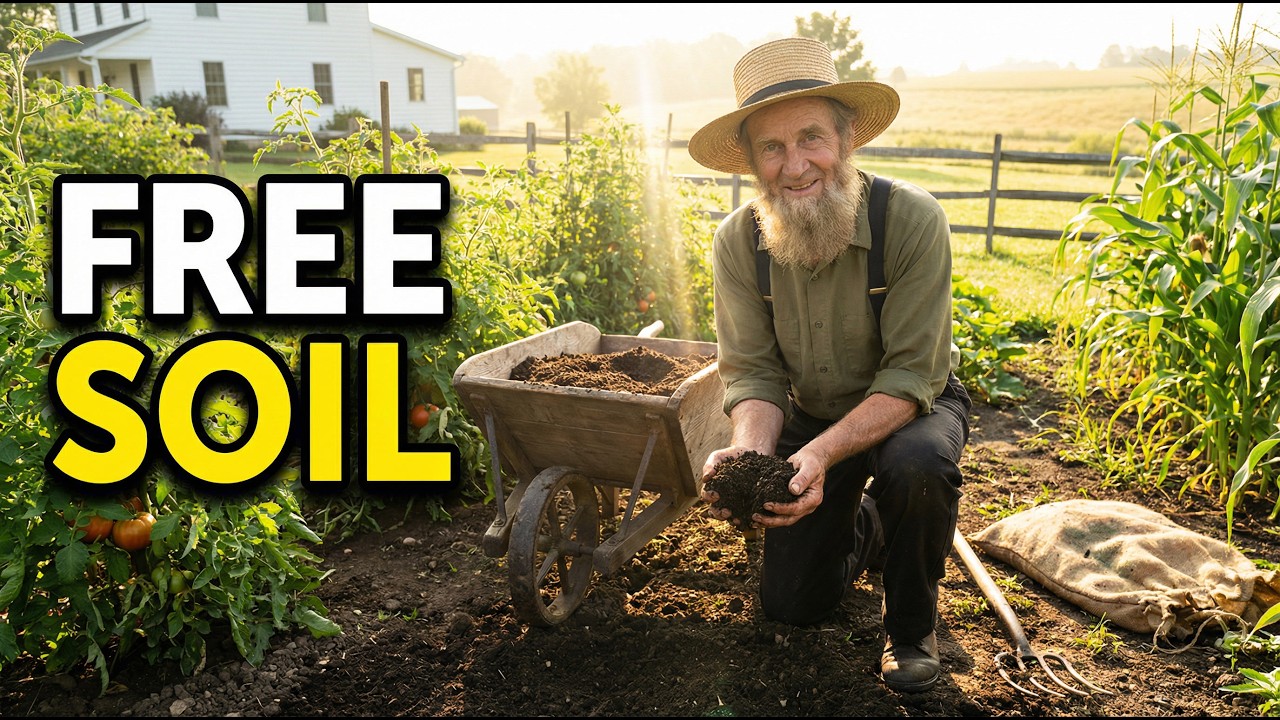 The Amish Secret for Fertile Soil Without Buying Anything!