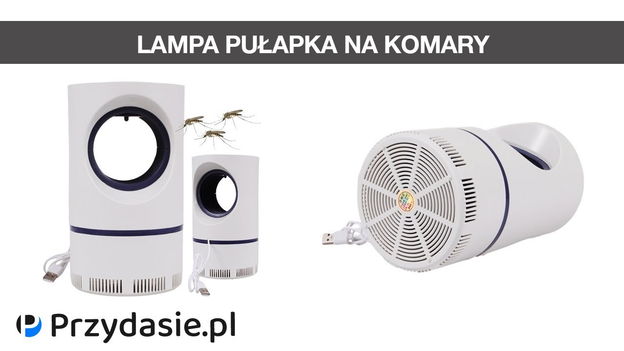 Lampa pułapka na komary muchy ćmy owady owadob&oacute;jcza uv elektryczna na usb #3235 | PrzydaSiePL