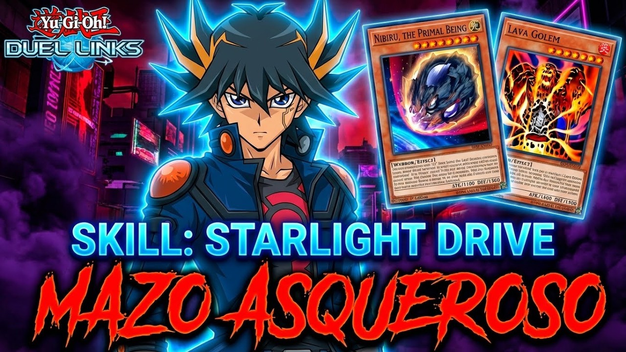 🤮 Yusei con Nibiru y Lava Golem ROMPE EL META - Yu-Gi-Oh! Duel Links