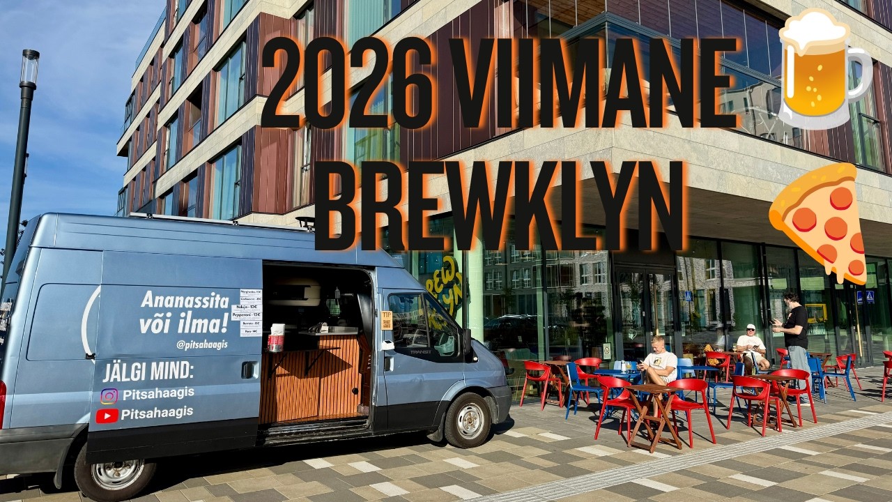 Pizza VAN Ep36 - Hooaja viimane k&uuml;psetamine Brewklyn-is
