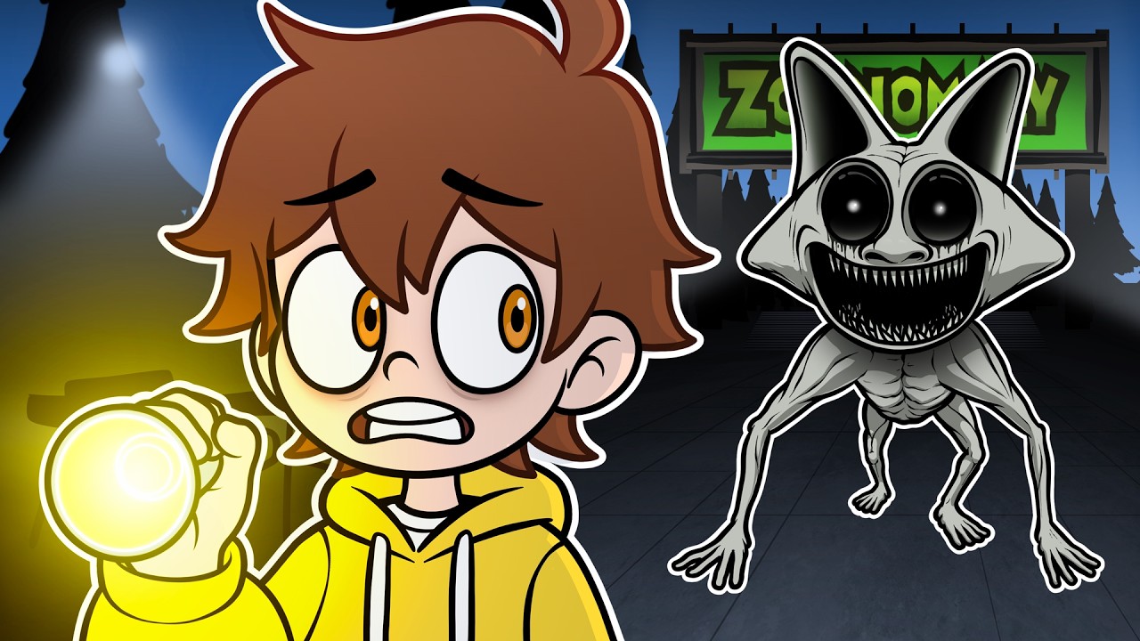 i got TRAPPED in this zoo...