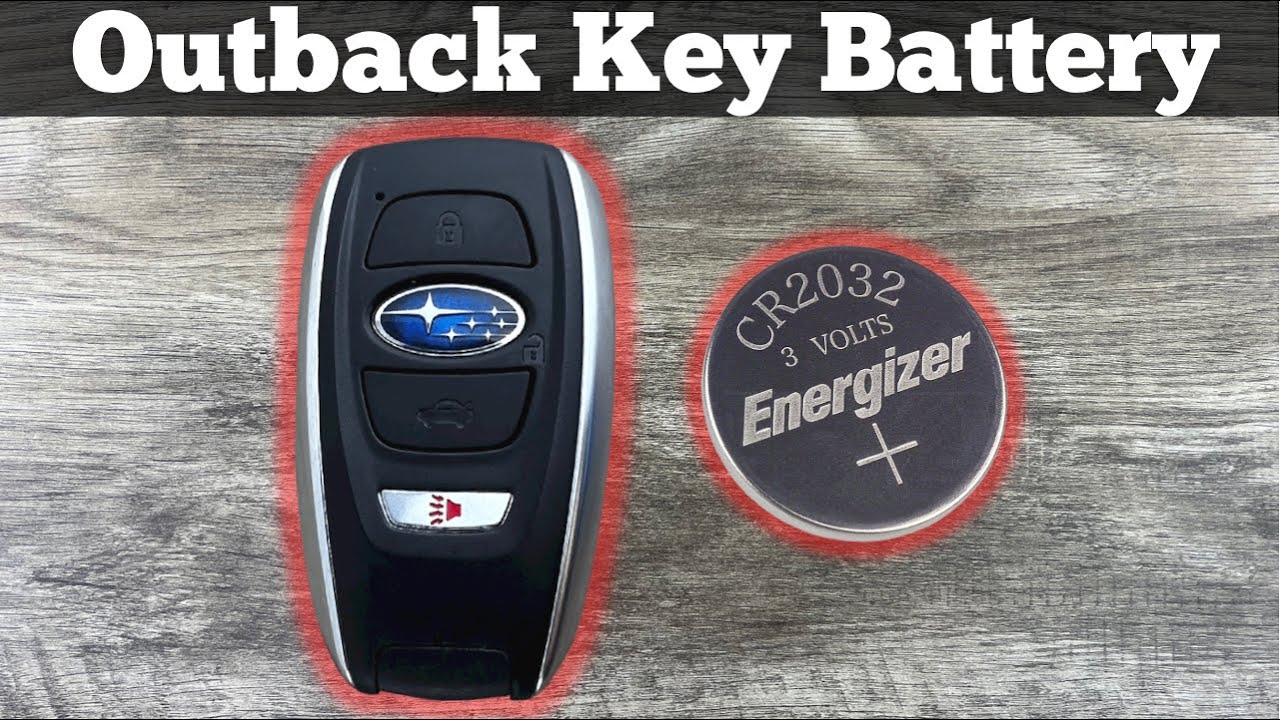 Как заменить батарейку в брелоке-ключе Subaru Outback 2015&ndash;2023 годов. Руководство по самостоятел...