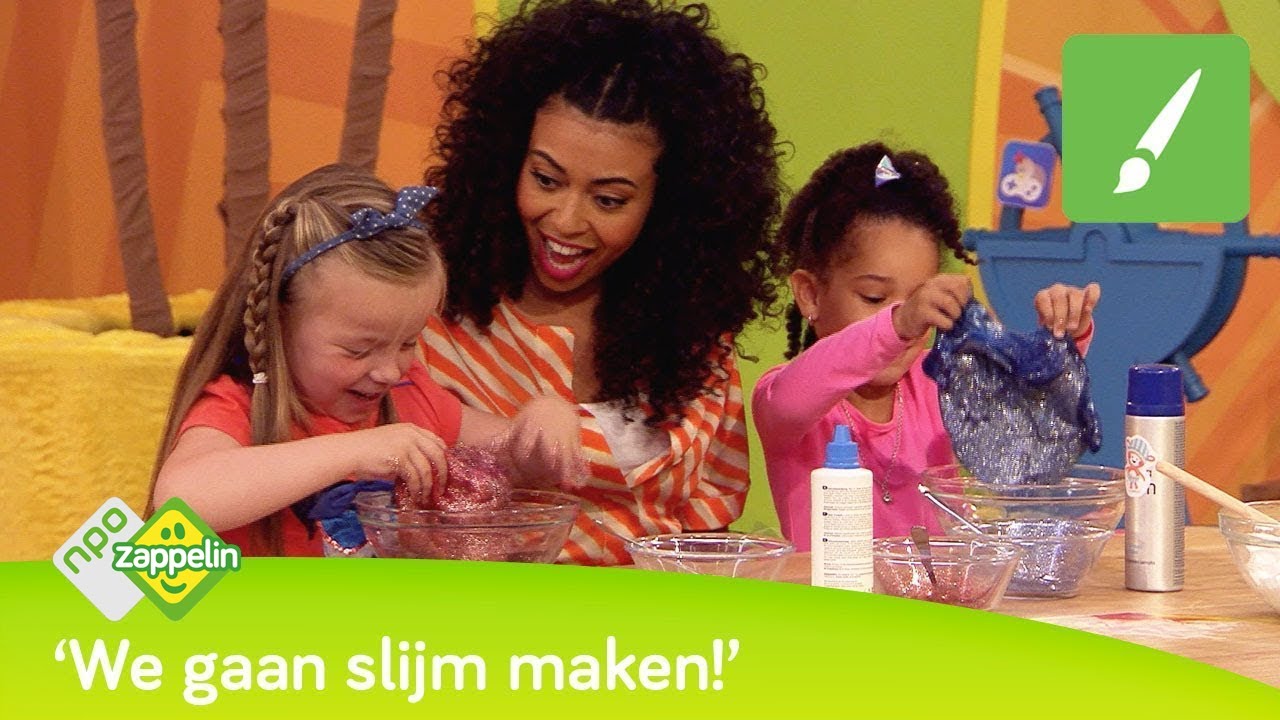 HOE MAAK JE SLIJM? | Zin in Zappelin | NPO Zappelin