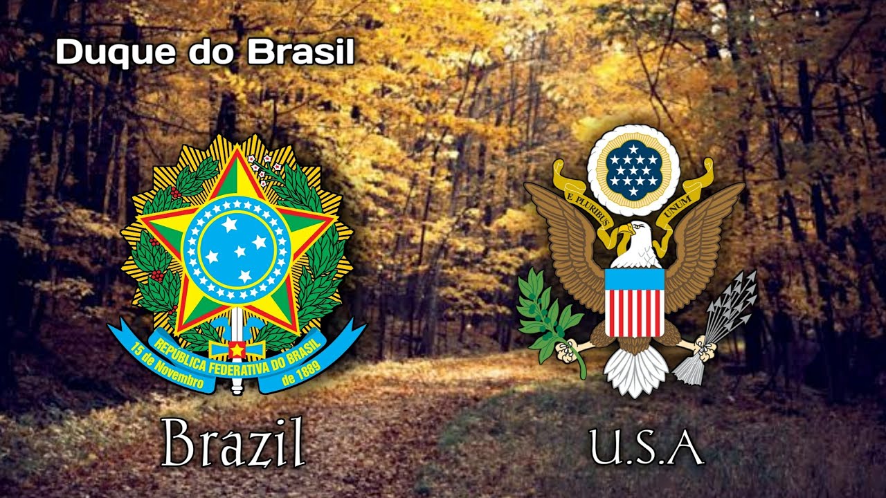 Brazilian and American Anthem - “Hino Nacional Brasileiro” and “Star Spangled Banner”