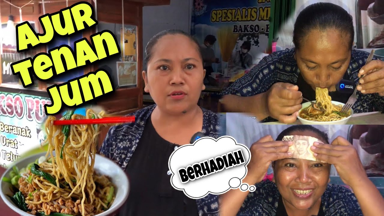 PIE IKI LUR TUKU MIE MALAH KEJEBAK UDAN