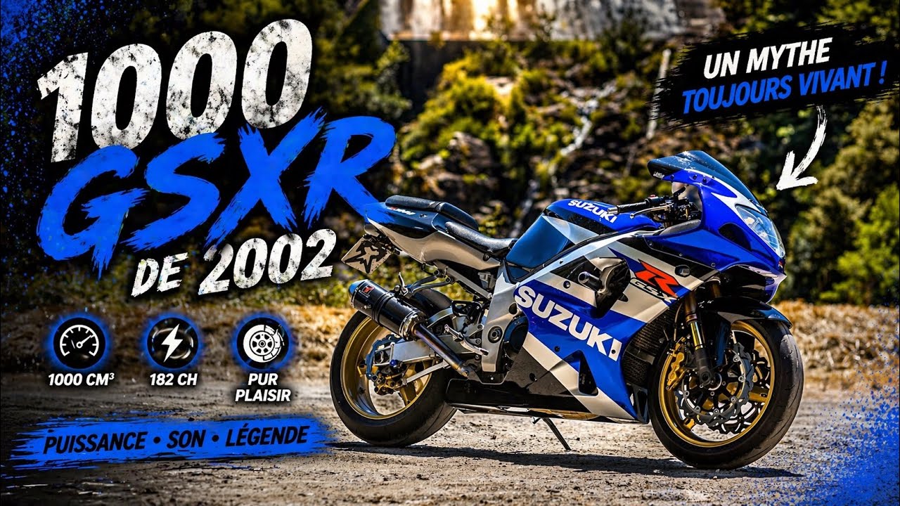 TEST 107 / 1000 GSXR DE 2002 ! LA MOTO QU'IL TE FAUT ? 😏🙌🏼