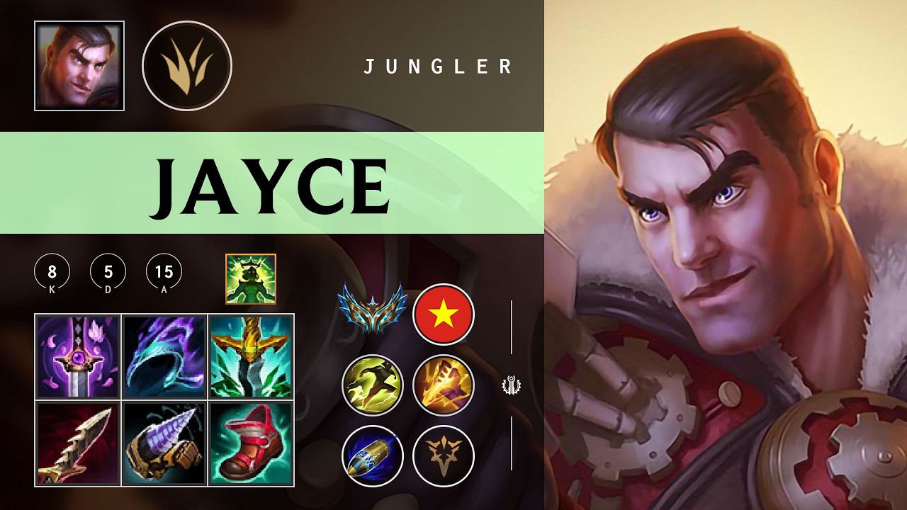 Jayce Jungle vs Graves - VN Challenger Patch 26.05