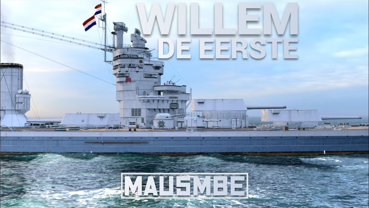 WILLEM DE EERSTE ● ПЕРВЫЙ ЛИНКОР НИДЕРЛАНДЫ | WORLD OF WARSHIPS #worldofwarships